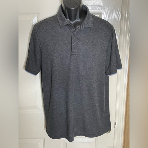 Travis Mathew Other - Travis Matthew Men's Gray Golf Polo Shirt Size L Polyester/ Acrylic‌